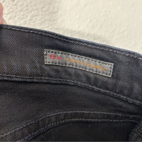 Citizens of Humanity COH Elson Medium Rise Straight Leg Black Jeans Size 28 - Picture 12 of 16